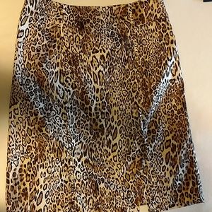 New York and Company leopard skirt size 2